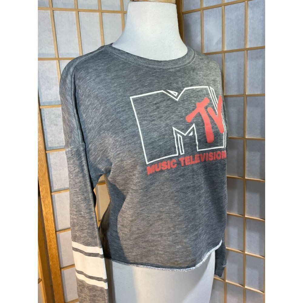 MTV Sm Cutoff Sweatshirt  - Picture 8 of 14